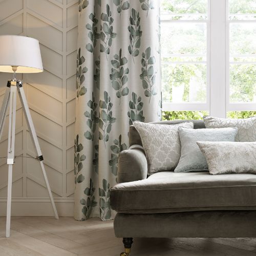 Image showing Curtains in a living room