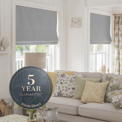 Why buy our made to measure grey Roman blinds?