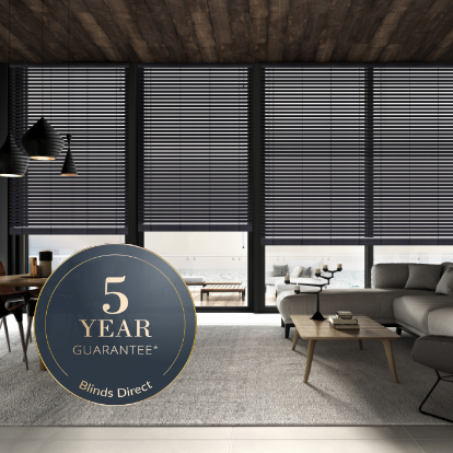 Why buy our made to measure black wooden blinds?