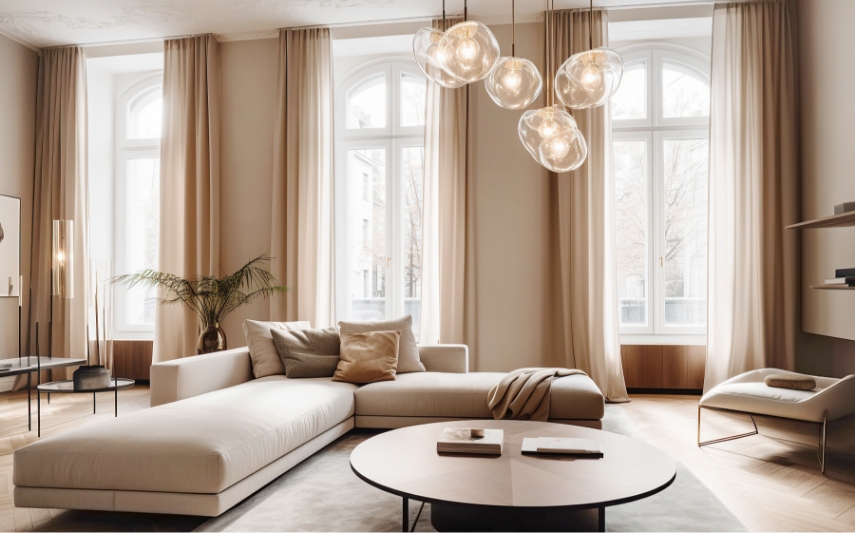 curtains header section image