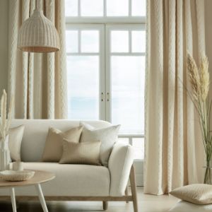 Cream Curtains