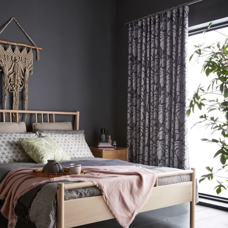 photo to show how blackout curtains work well in bedrooms