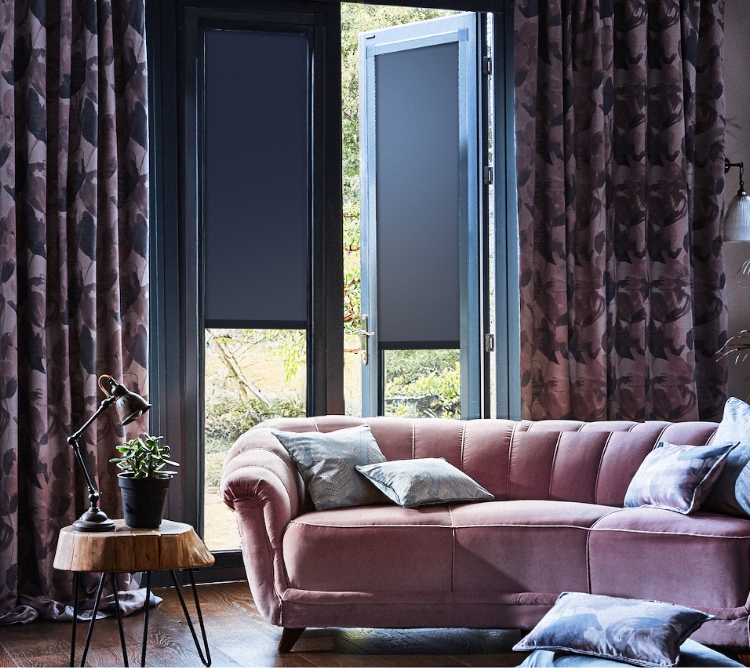 Blackout Pleated Blinds