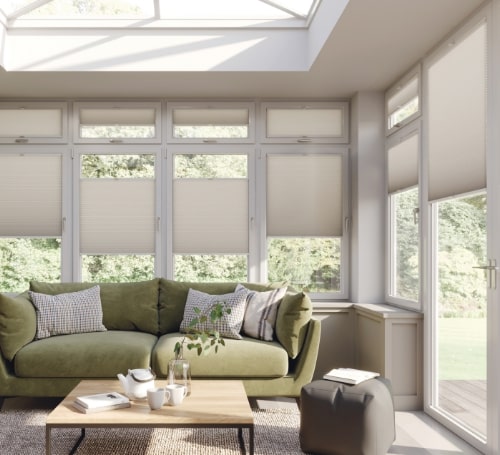 Blackout Easy Click Pleated Blinds