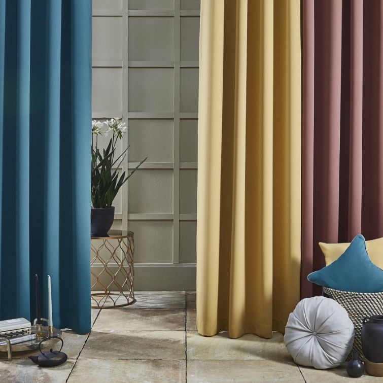 a photo to show example of the different types of colours living room curtains are available in 
