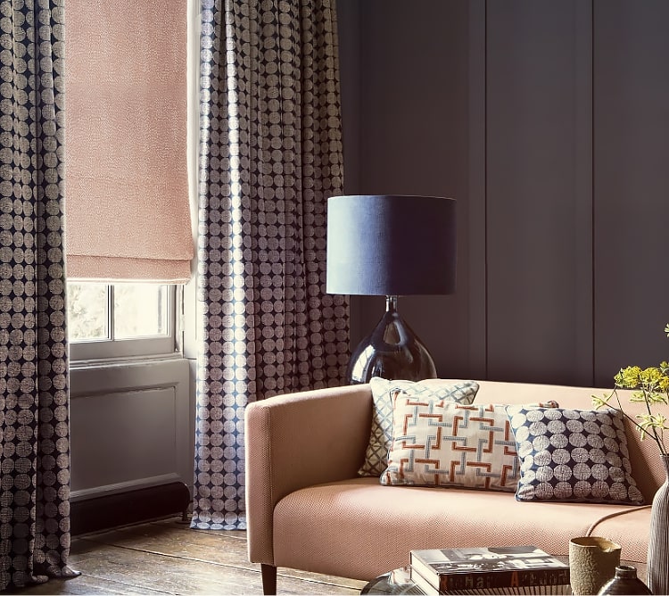 Thermal Roman Blinds