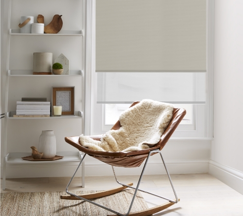 image showing electric Pleated Blinds