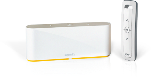 Somfy hub and remote