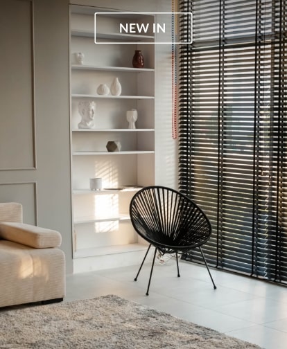 Image showing blinds in a dining room