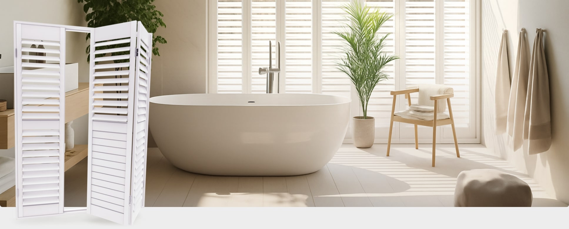 Faux Wood Shutters