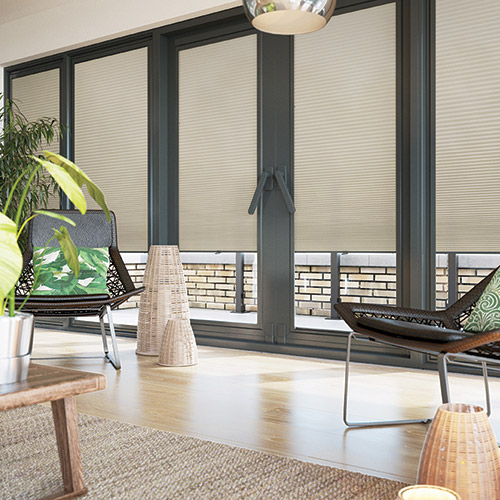 Aura Oyster Perfect Fit Pleated Blind Blinds Direct