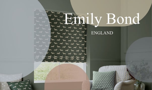 Image of Emily Bond Roman Blinds