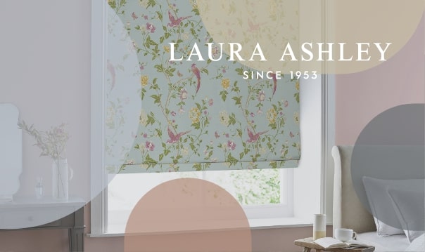 Image of Laura Ashley Roman Blinds