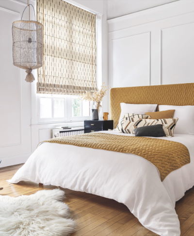 Image showing blinds in a bedroom
