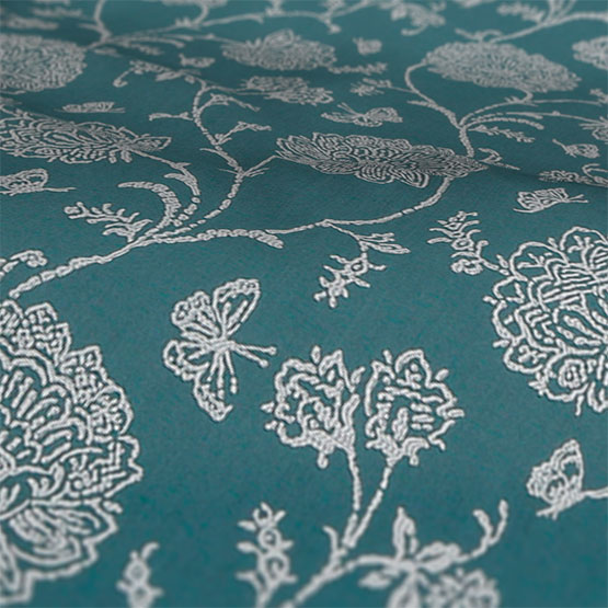 Prestigious Textiles Fielding Aquamarine curtain