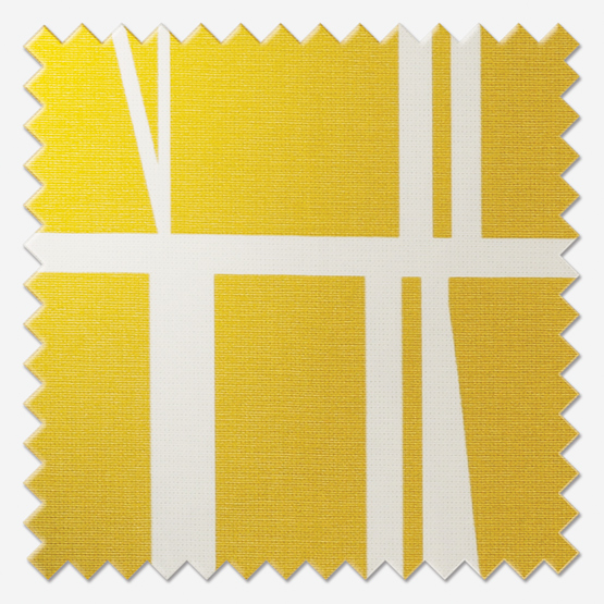Geo Print Yellow curtain