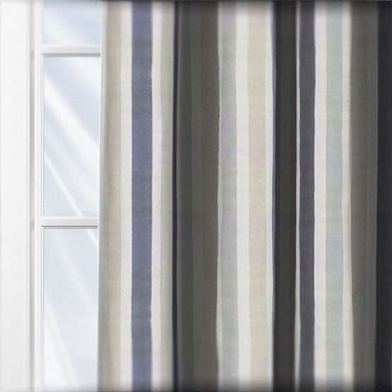 Prestigious Textiles Villamosa Graphite curtain