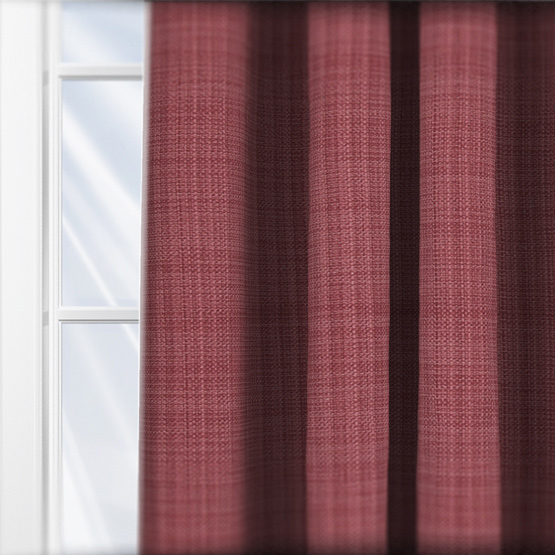 Fryetts Euston Raspberry curtain