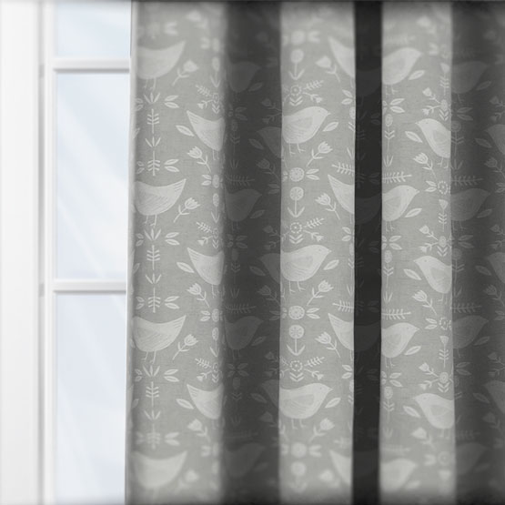Fryetts Narvik Grey curtain