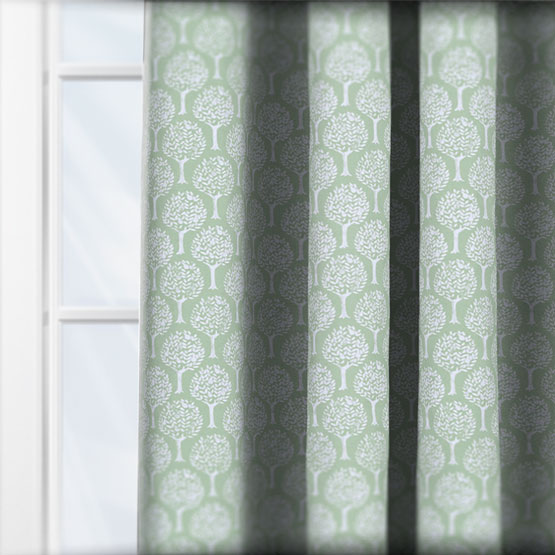 Olivia Bard Orchard Green curtain