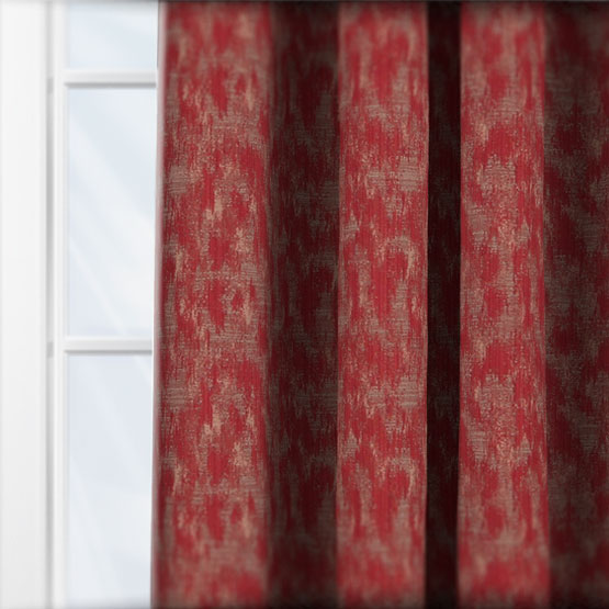 Prestigious Textiles Arlo Cranberry curtain