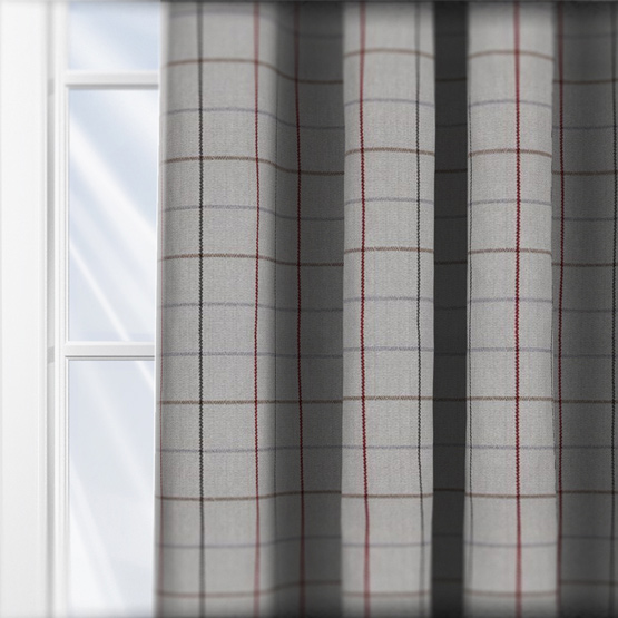 Prestigious Textiles Brodie Slate curtain
