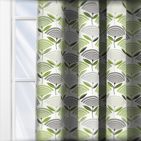 Prestigious Dandelion Eucalyptus curtain