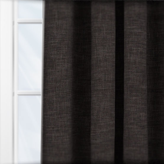 Prestigious Textiles Helsinki Charcoal curtain