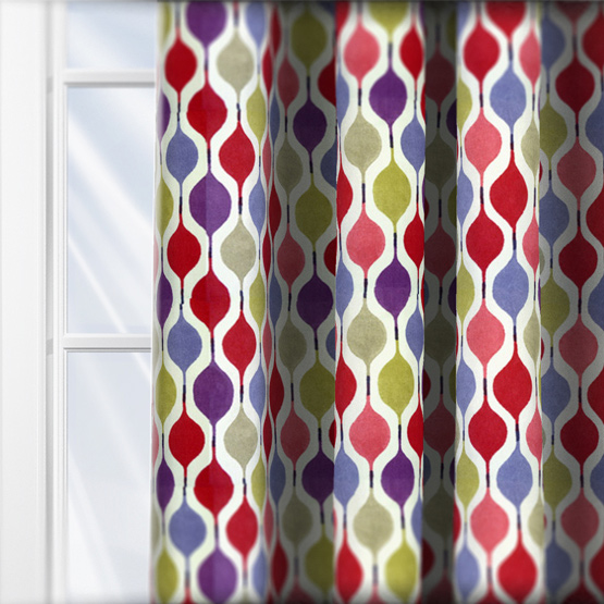 Prestigious Textiles Verve Berry curtain