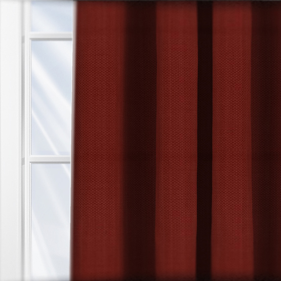 Touched by Design Panama Weave Berry curtain