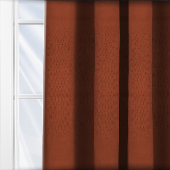 Touched by Design Panama Burnt Orange curtain