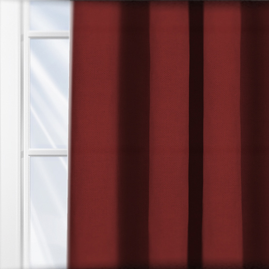 Touched by Design Panama Ruby curtain
