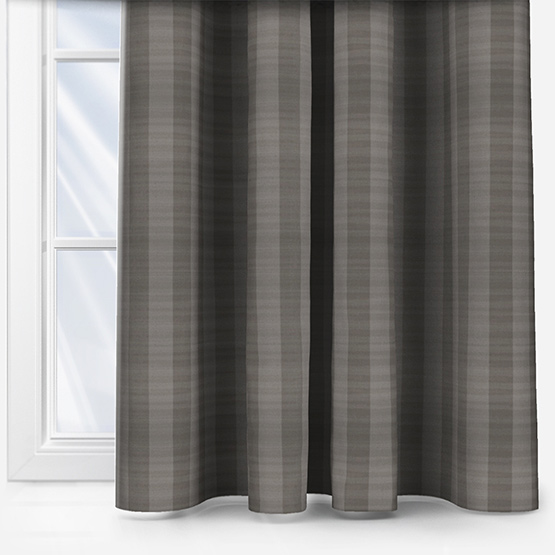 Fryetts Mono Stripe Grey curtain