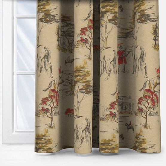 Fryetts Burghley Natural curtain
