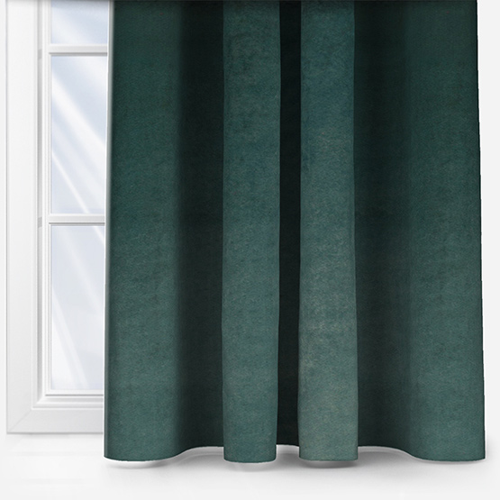Fryetts Velvet Emerald curtain