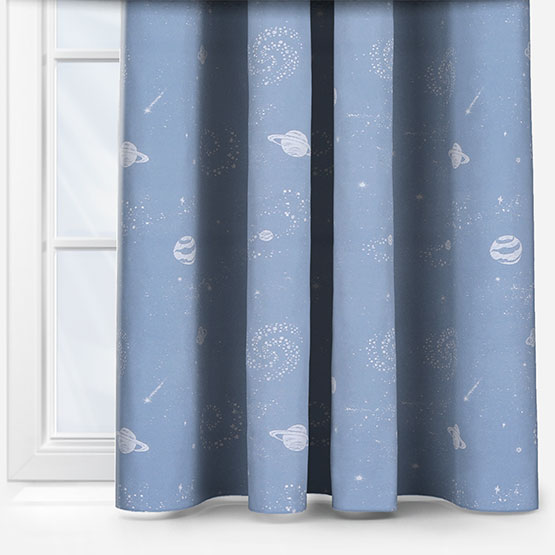 Olivia Bard Milky Way Grey curtain