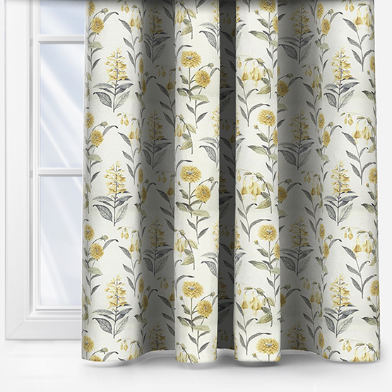 Prestigious Textiles Bloomingdale Chartreuse curtain
