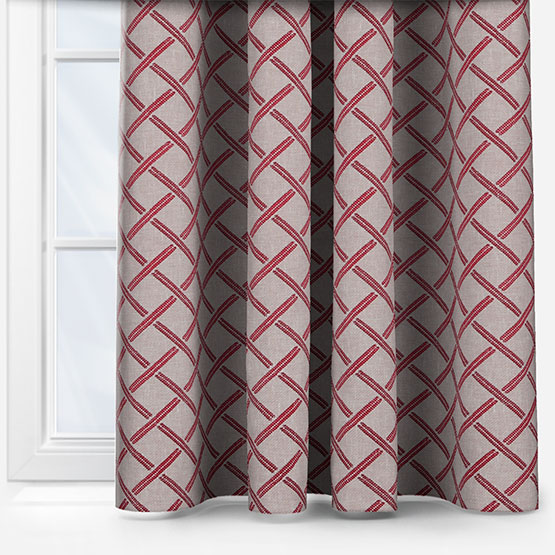 Prestigious Textiles Chadwick Ruby curtain