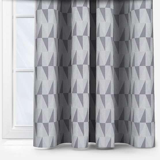 Prestigious Textiles Crawford Charcoal curtain