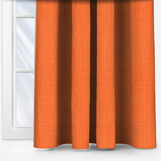 Prestigious Textiles Folk Tangerine curtain
