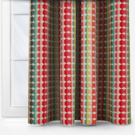 Prestigious Textiles Milnthorpe Apricot curtain