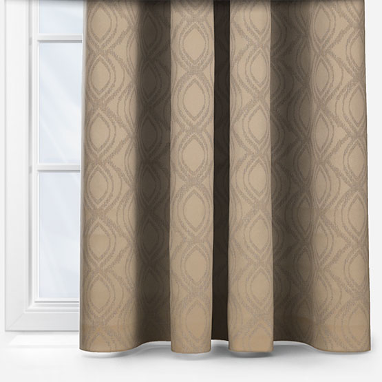 Prestigious Textiles Saturn Brass curtain