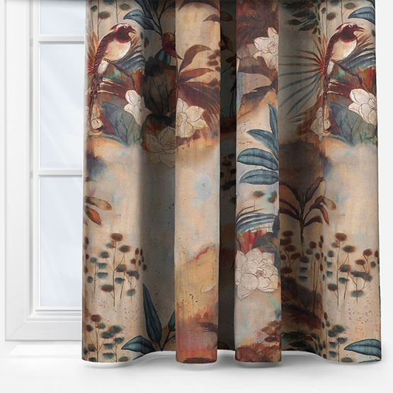 Prestigious Textiles Summer Palace Clay Pot curtain