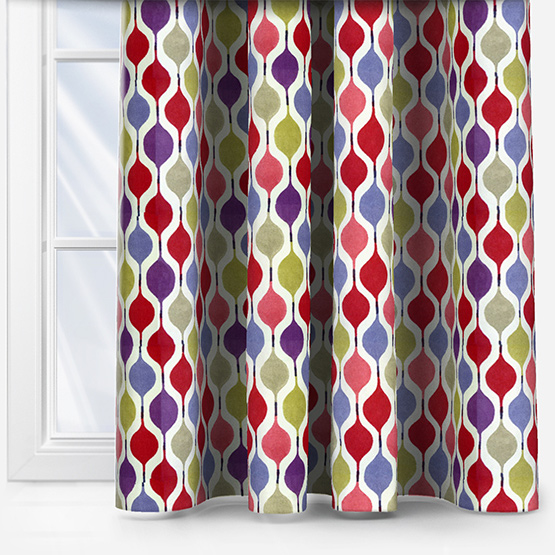 Prestigious Textiles Verve Berry curtain