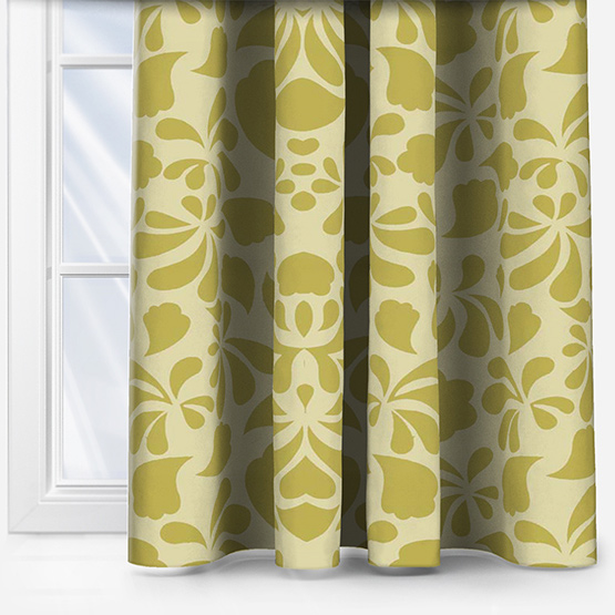 Touched by Design Chelsea Lime curtain