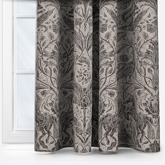 Studio G Forest Trail Charcoal curtain