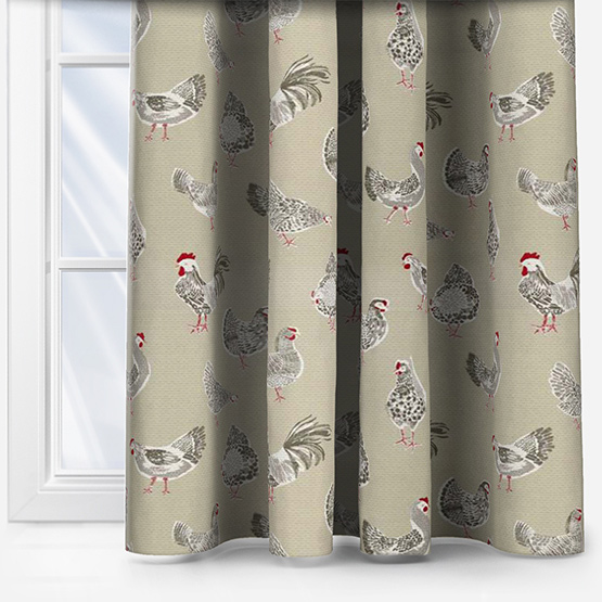 Studio G Rooster Sage curtain