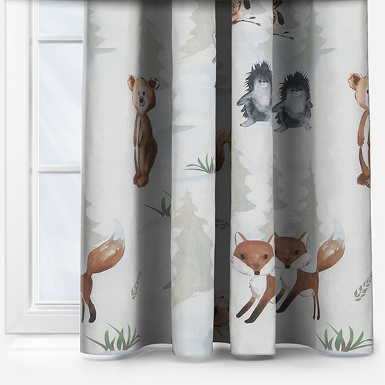Touched By Design Wild and Free White curtain