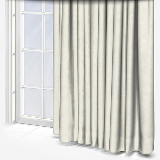 Prestigious Textiles Panama White curtain