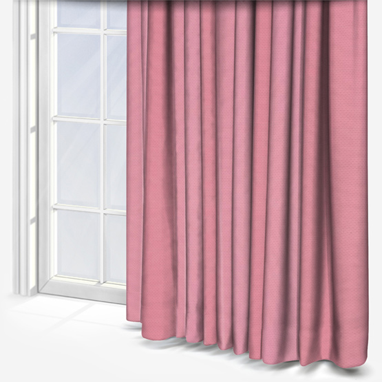 Clarke & Clarke Marley Pink curtain